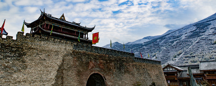 松潘古城海拔多少米高?