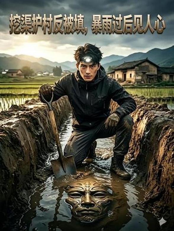 挖渠护村反被填，暴雨过后见人心封面图