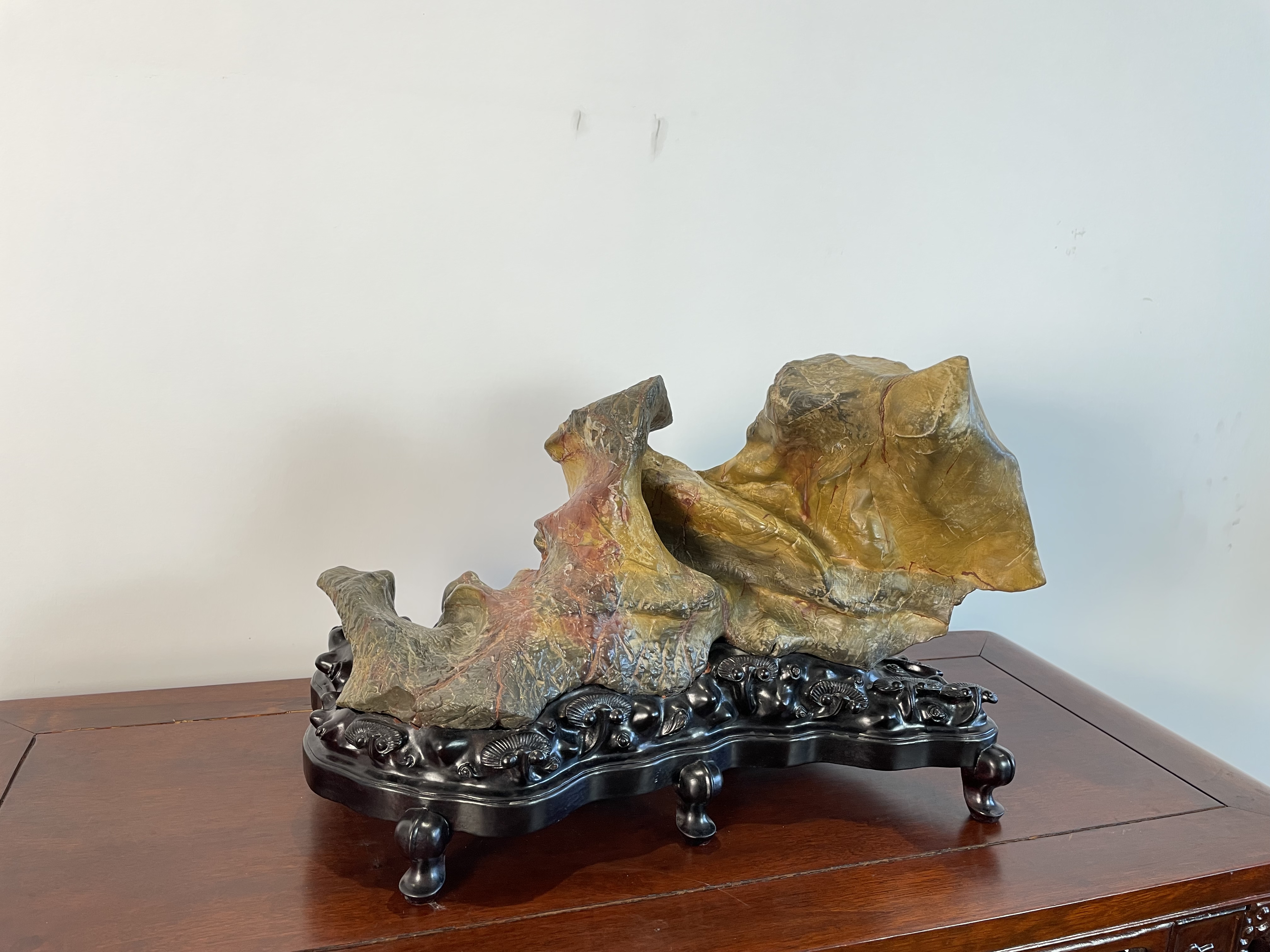 五彩灵璧石,藏友精选