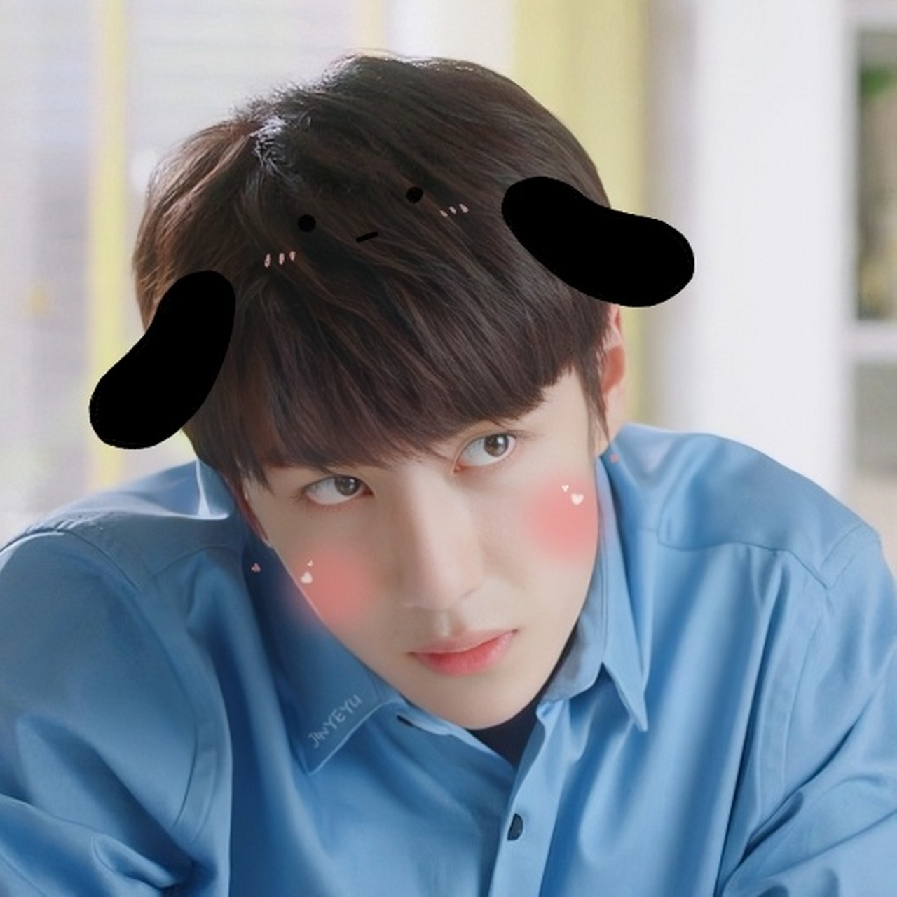 好可爱的季向空啊,像个小狗狗 #王一博