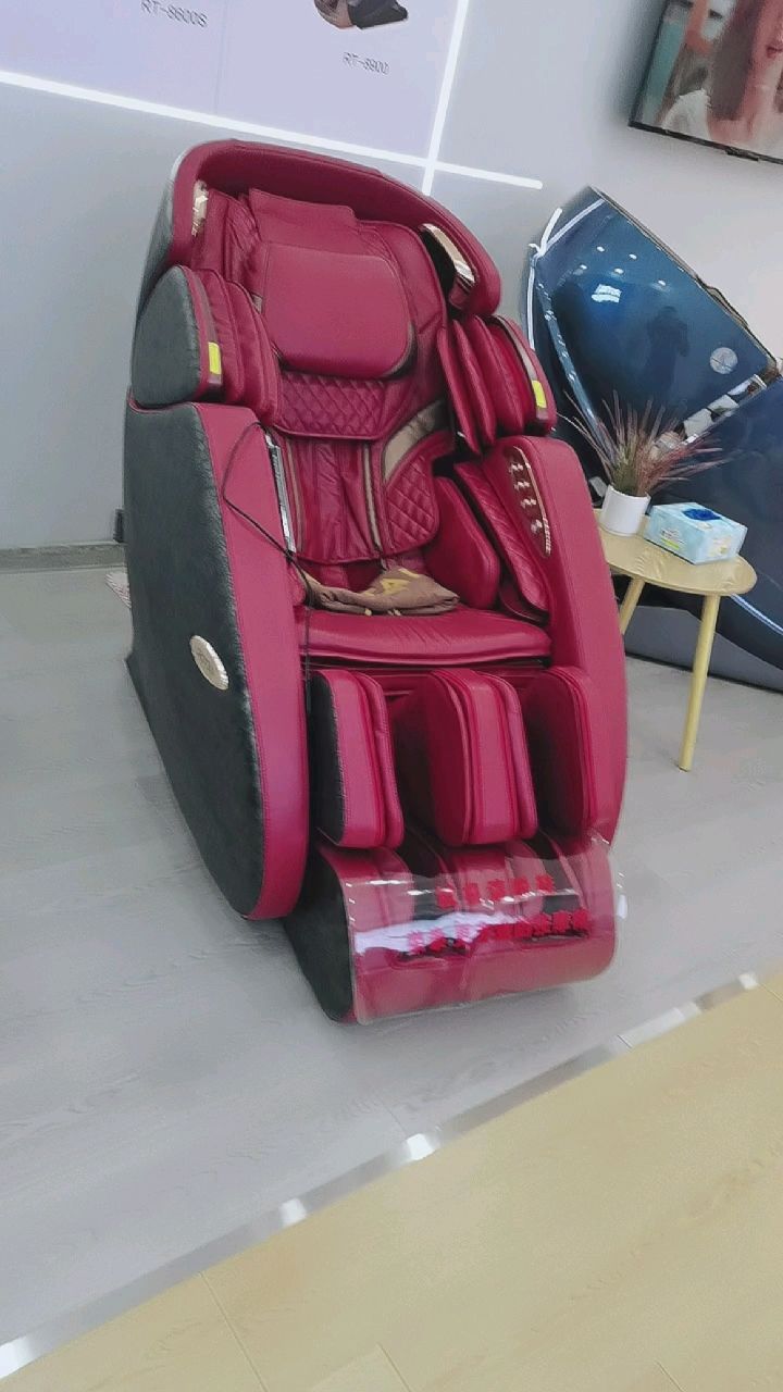 荣泰按摩椅郑州京广南路居然之家旗舰店,荣泰rt7709s瑜伽椅实拍-度小