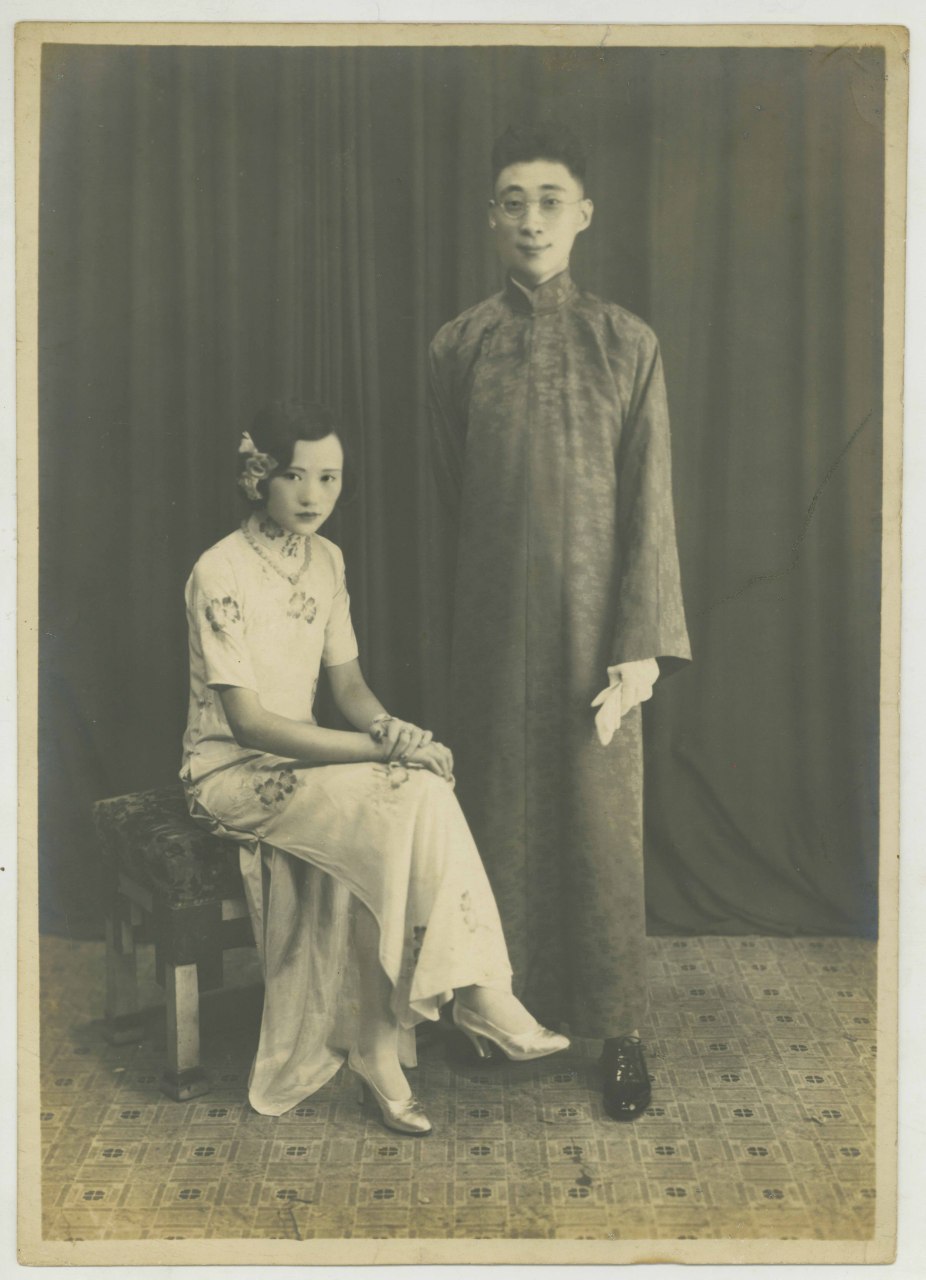 民国夫妻合影