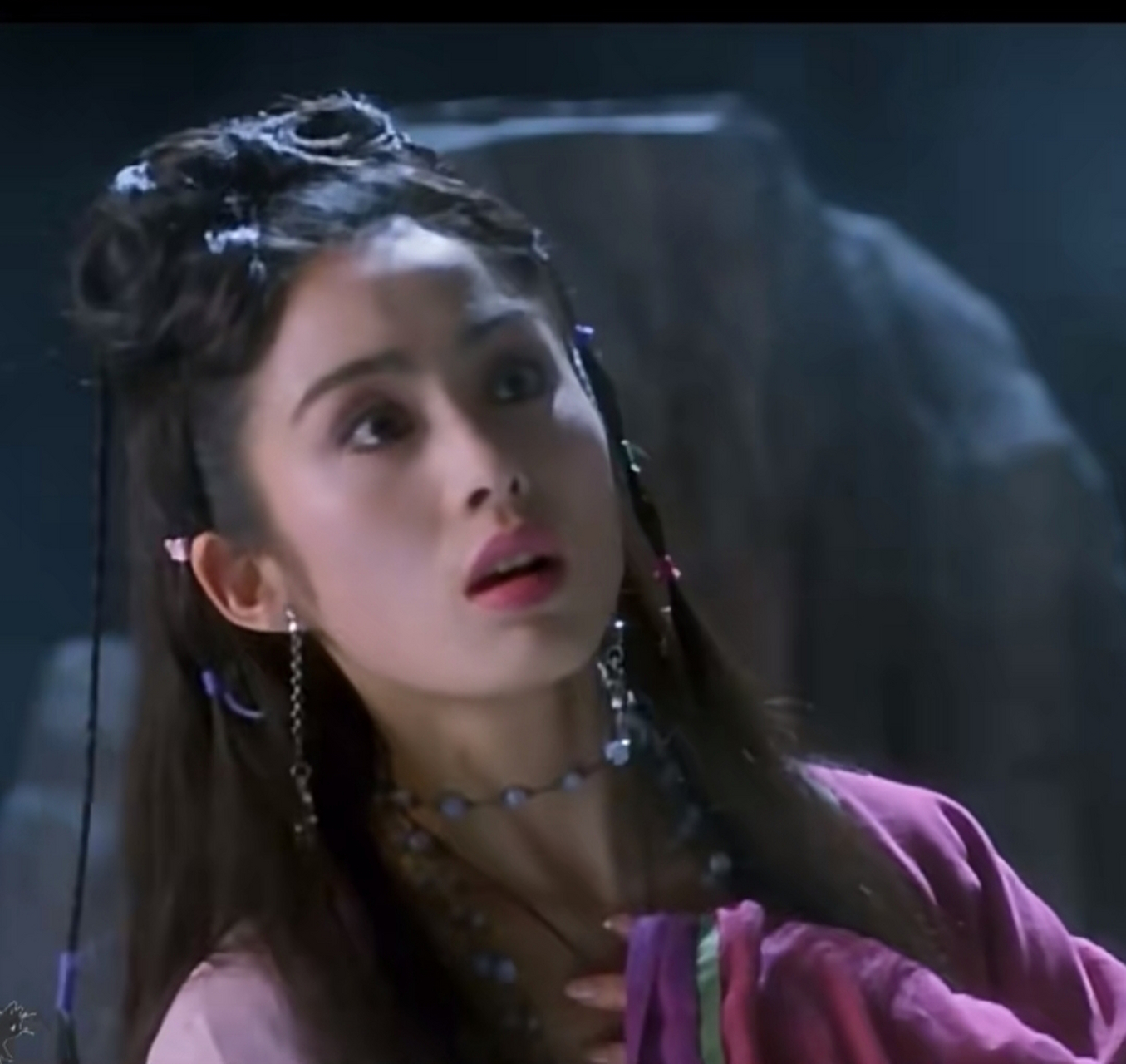 张敏演的阿紫:古灵精怪,野心勃勃 移花宫宫主:狠辣绝情,不可方物