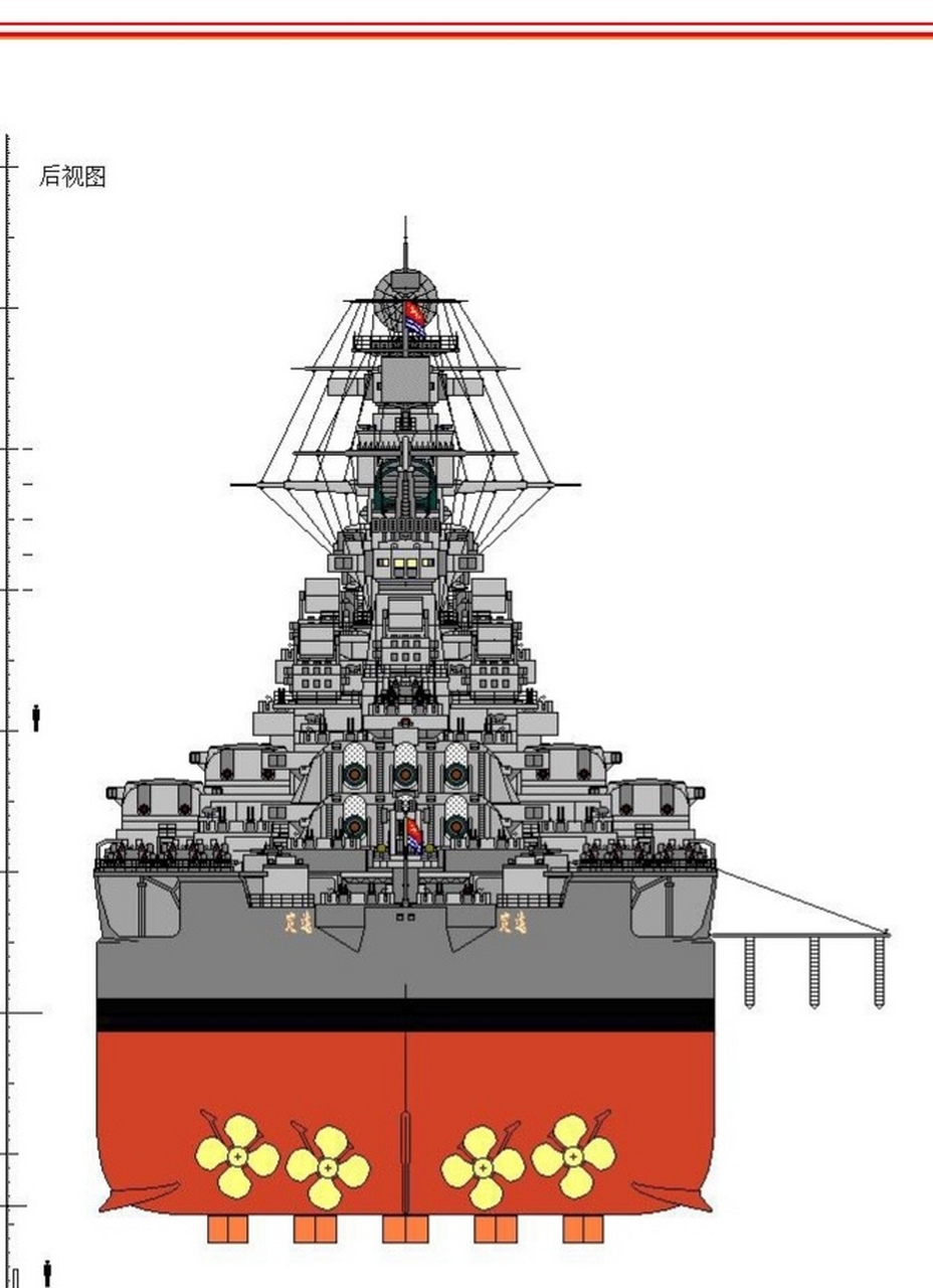画师tomcat设计的定远级战列舰,属于架空历史题材,根据小说《铁血帝国