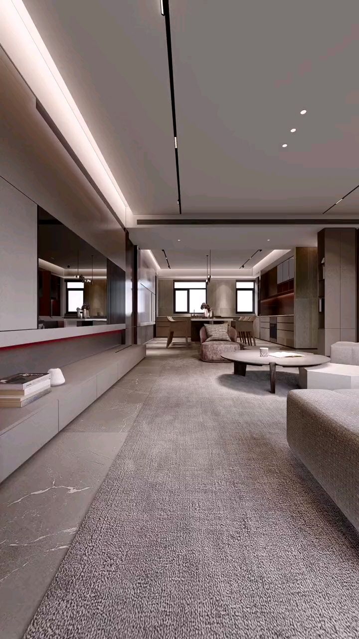 今年流行的大平顶无主灯,太好看了吧