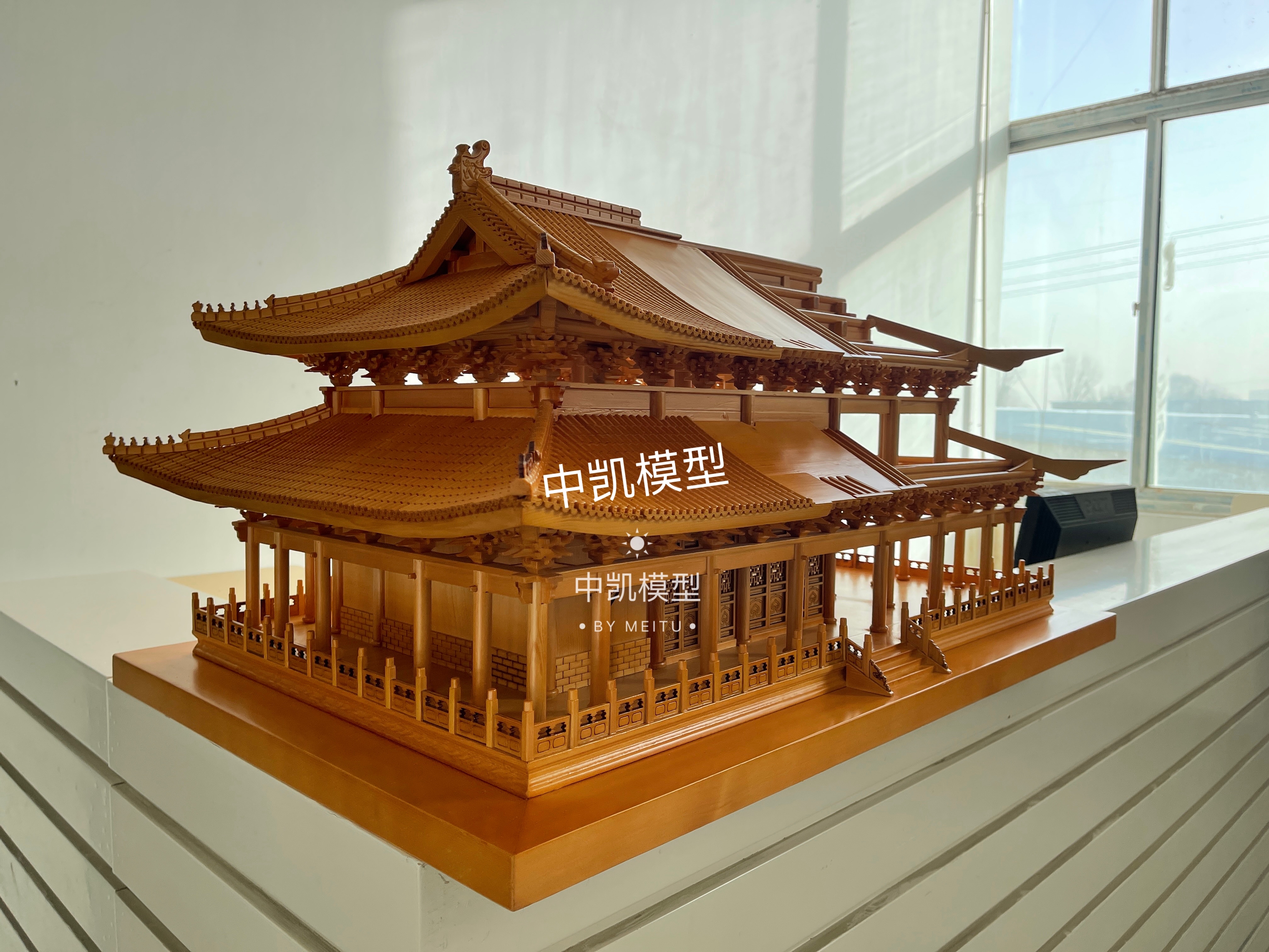 明清古代建筑模型