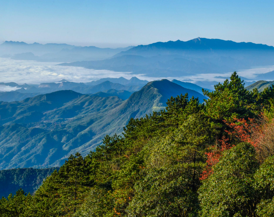 福建境内海拔最高的十座山峰,你去过几处?