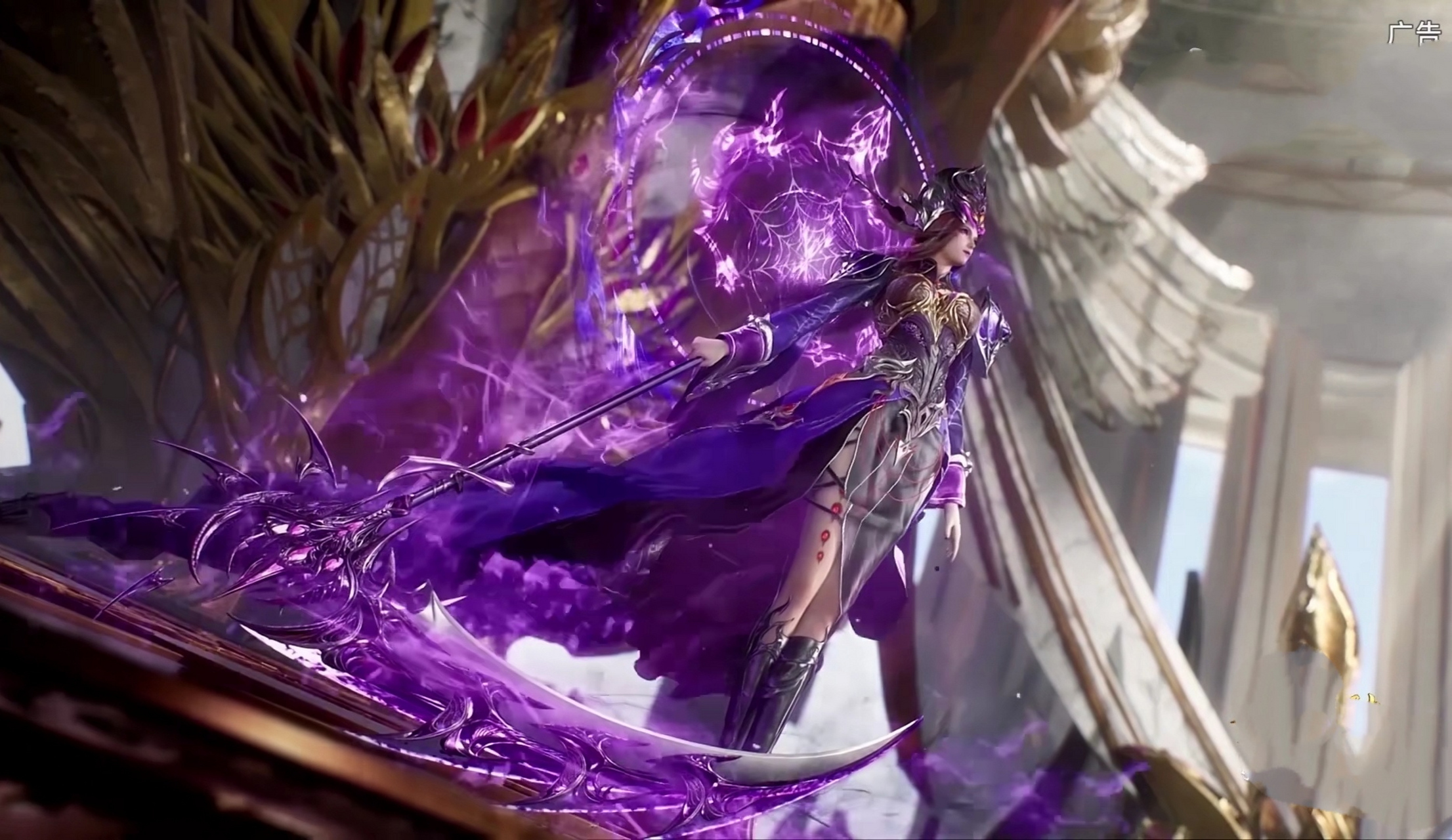 国产动漫# 斗罗大陆比比东新形象曝光,大家喜欢吗?