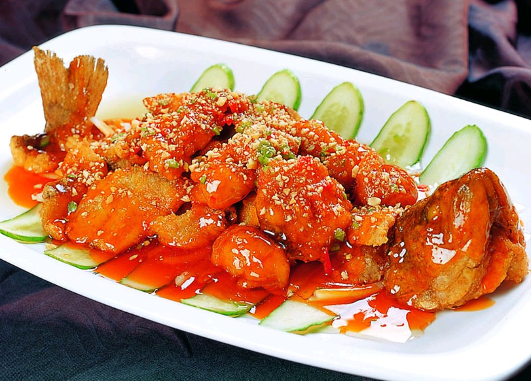 家庭版的杭州名菜"糖醋鱼"