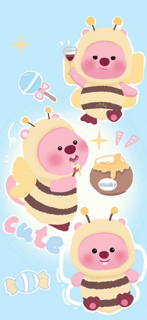 小海狸loopy 壁纸 676767