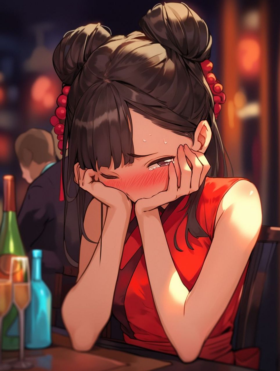 那些喝醉酒的小姐姐们