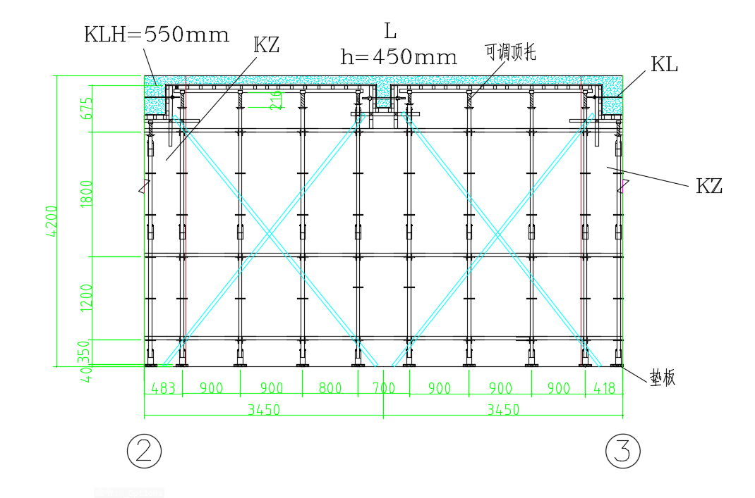 地下室模板安拆施工方案