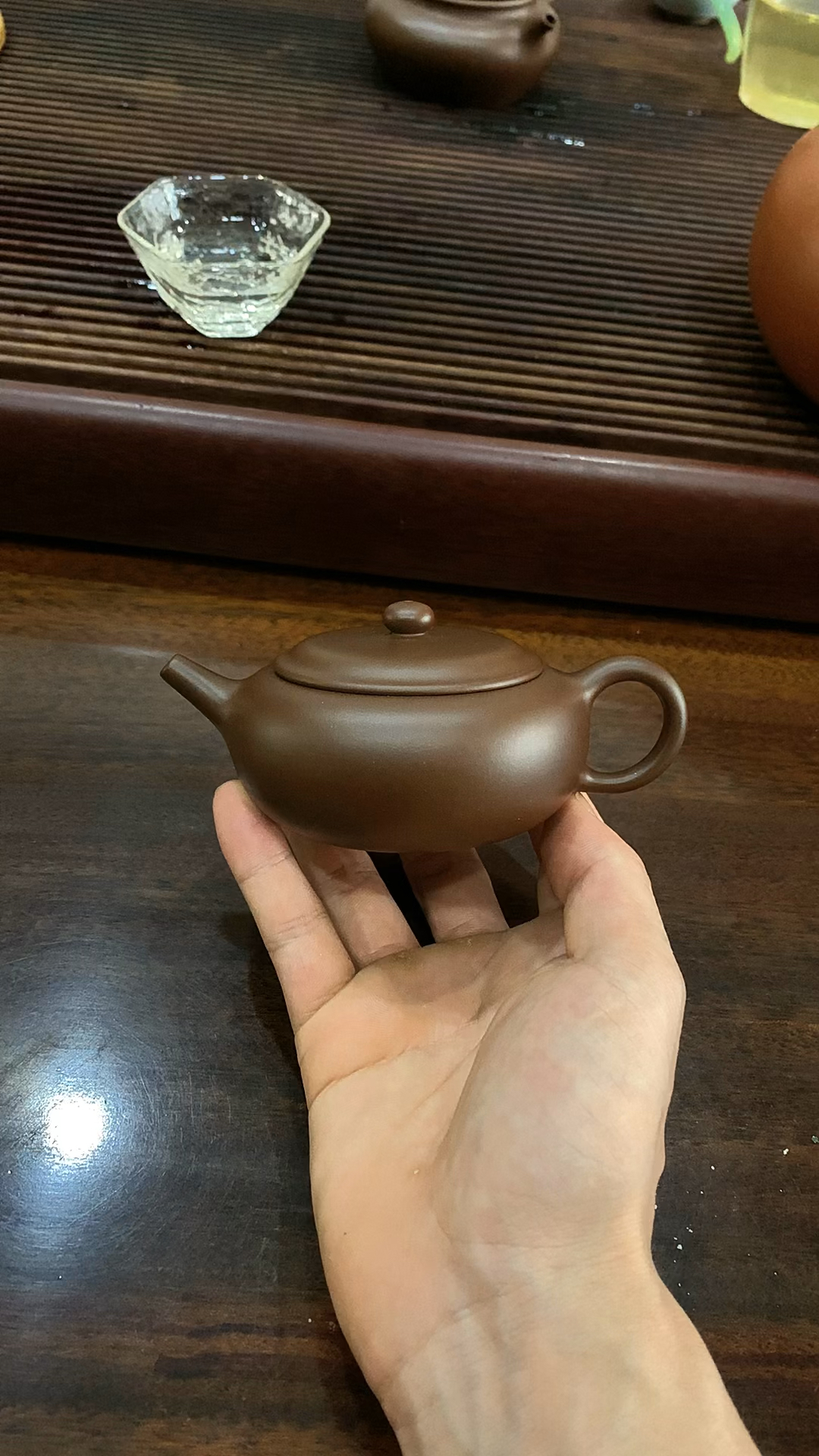 160毫升香玉壶一厂老紫泥