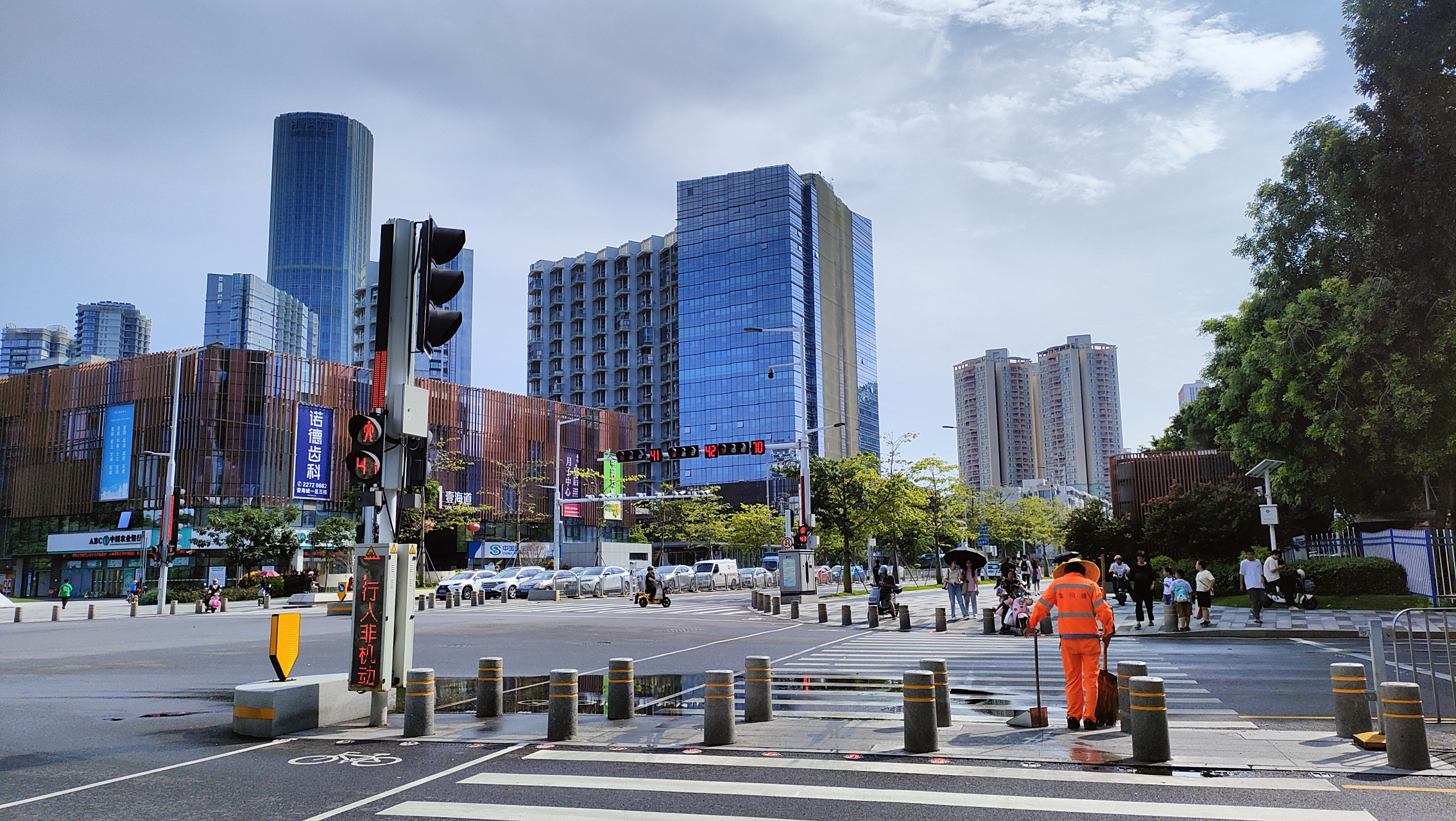 深圳沙头角保税区路口风光