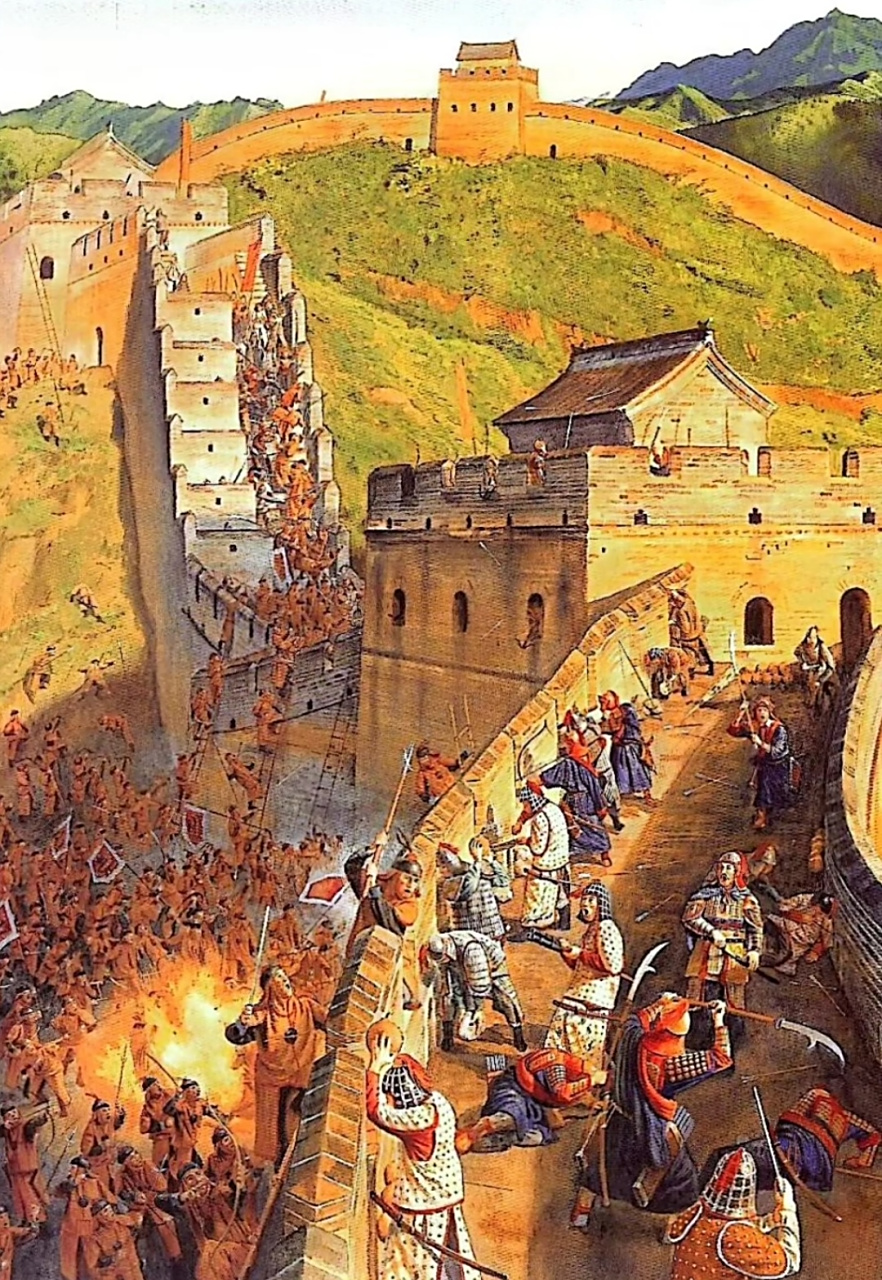 明末长城攻防图