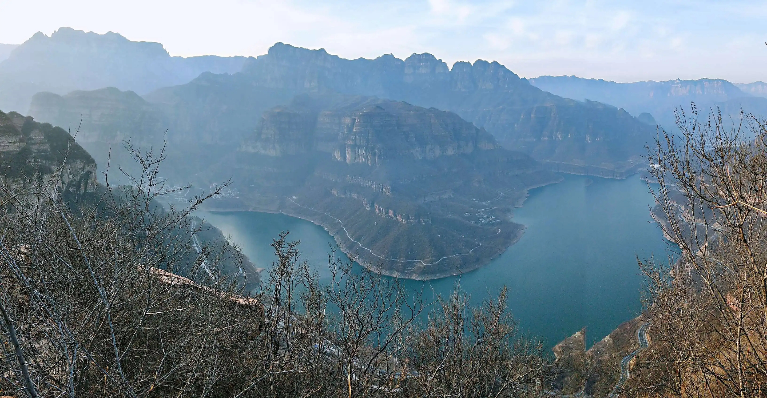 奔赴山川湖海# 太行平湖位于林州市石板岩镇北部,也叫南谷洞水库,与
