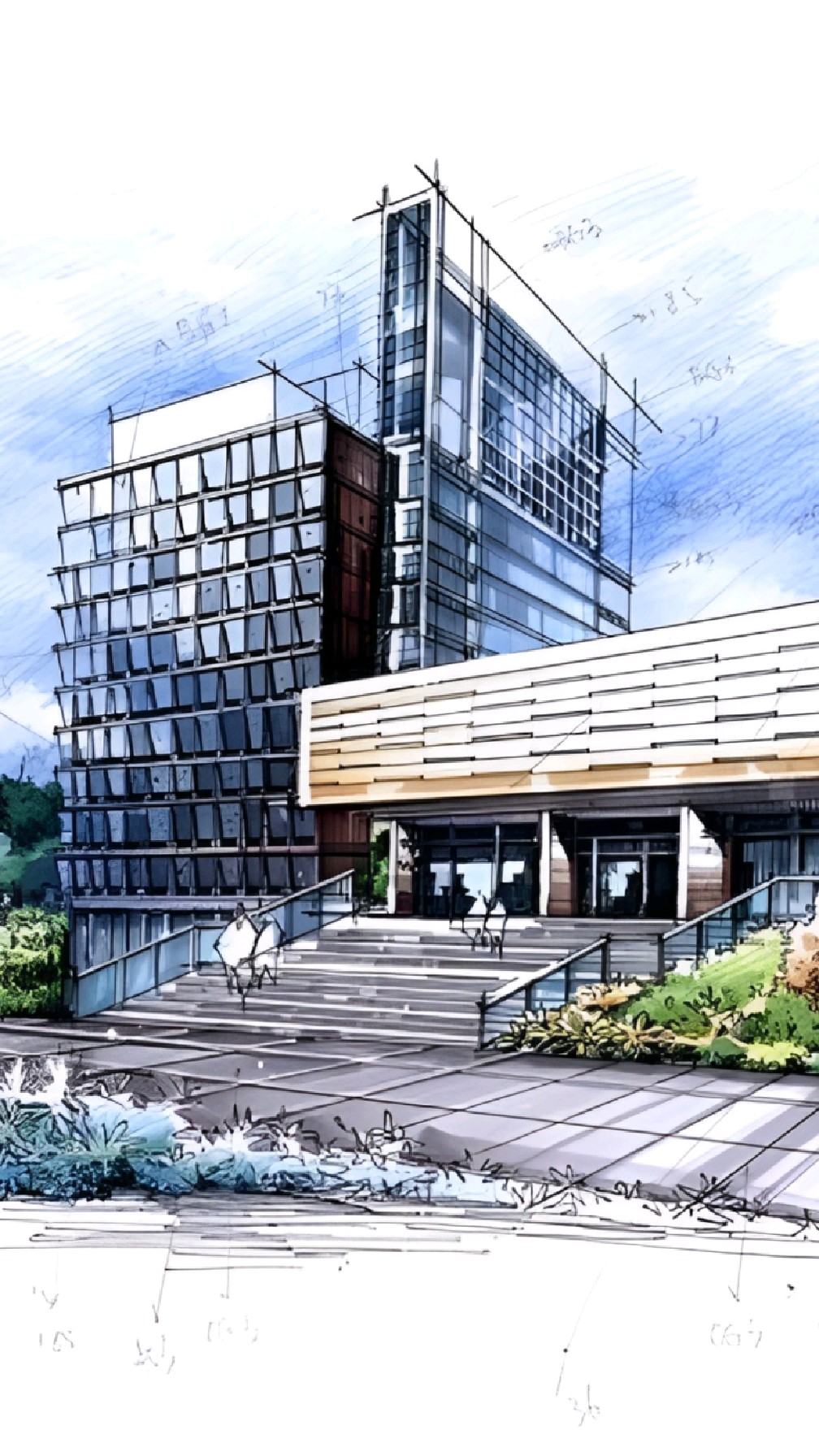 如何入门建筑手绘效果图?看完您就知道了!