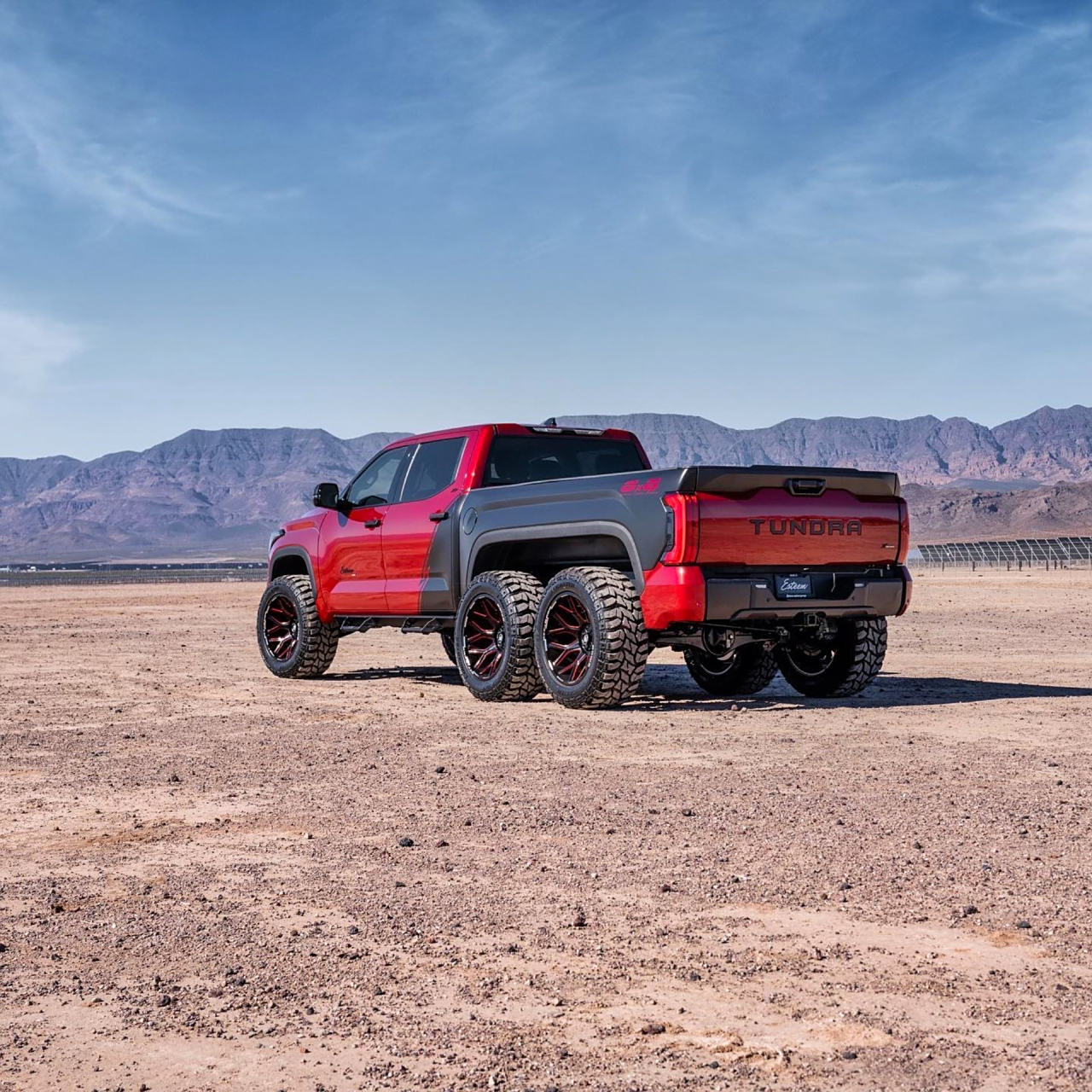 丰田坦途6x6皮卡车#丰田坦途# #皮卡改装