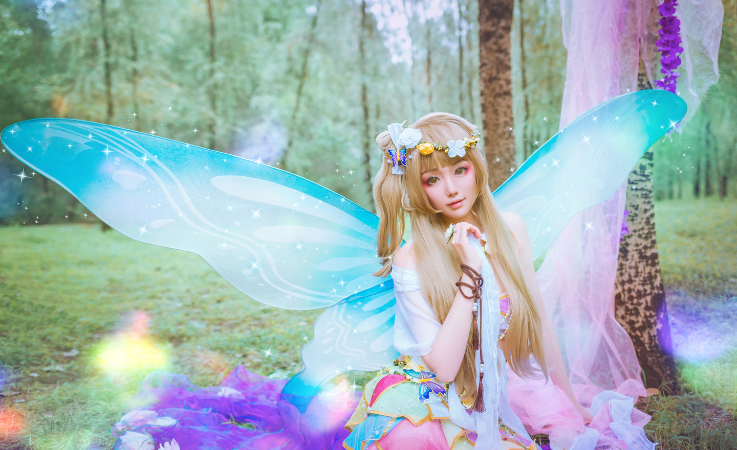 南小鸟cosplay·森林中的蝴蝶精灵