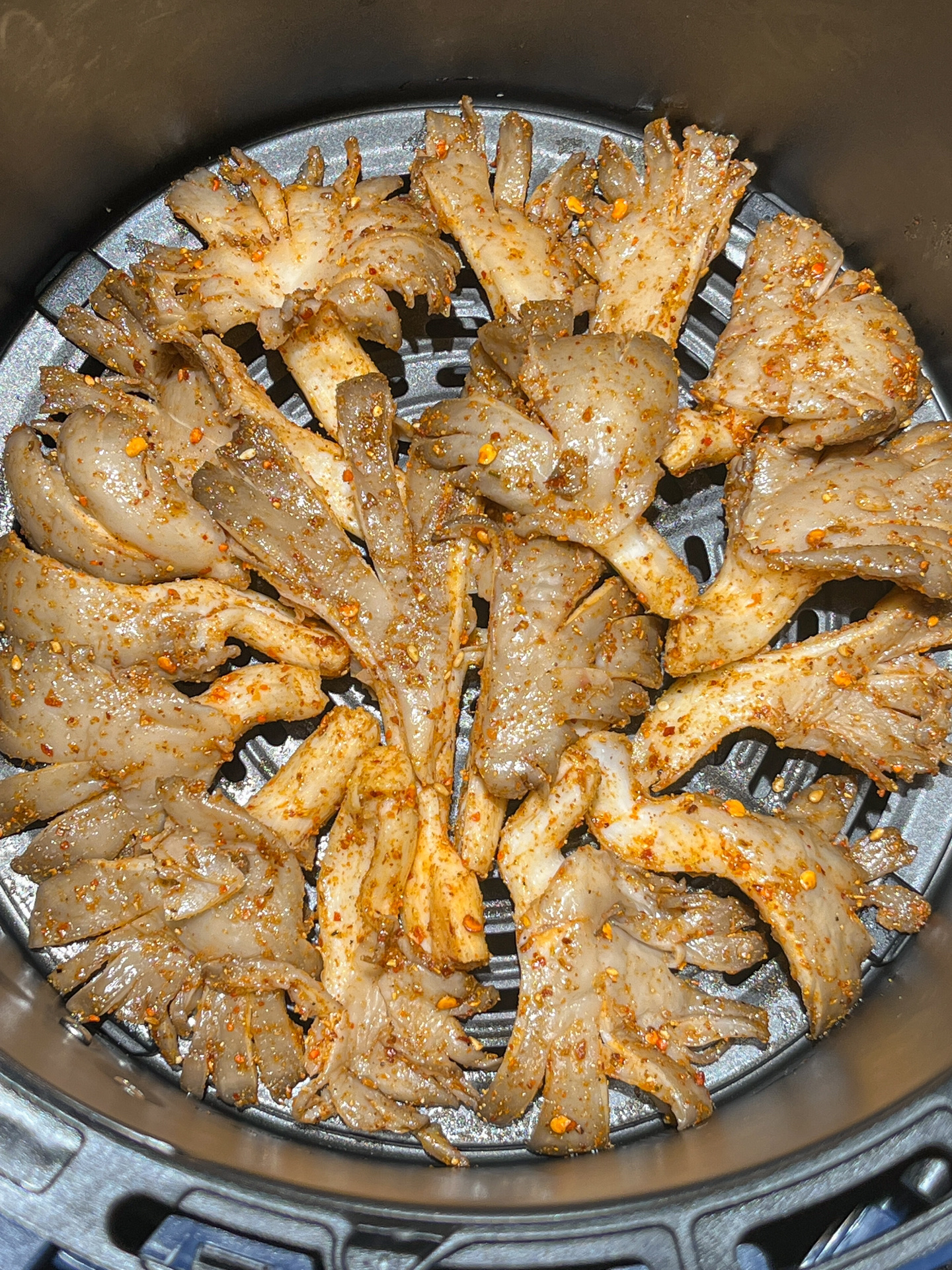 这烤?拿肉我都不换 ?平菇这样做比肉还好吃