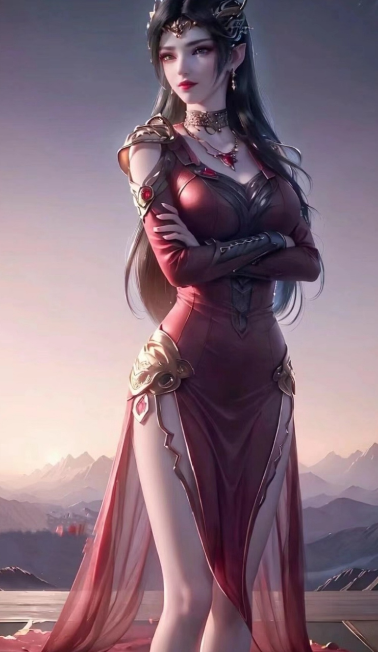 女王大人来喽[亲吻][亲吻][亲吻]#斗破苍穹# #二次元