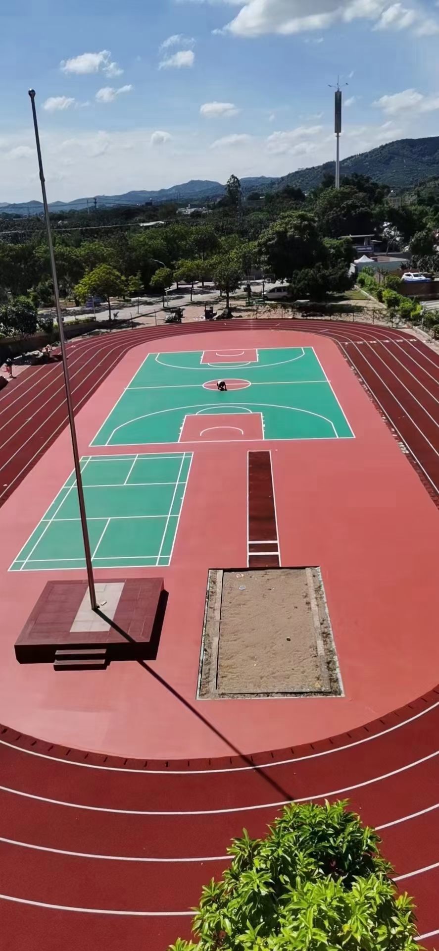 透气型塑胶跑道施工方案,盛立体育