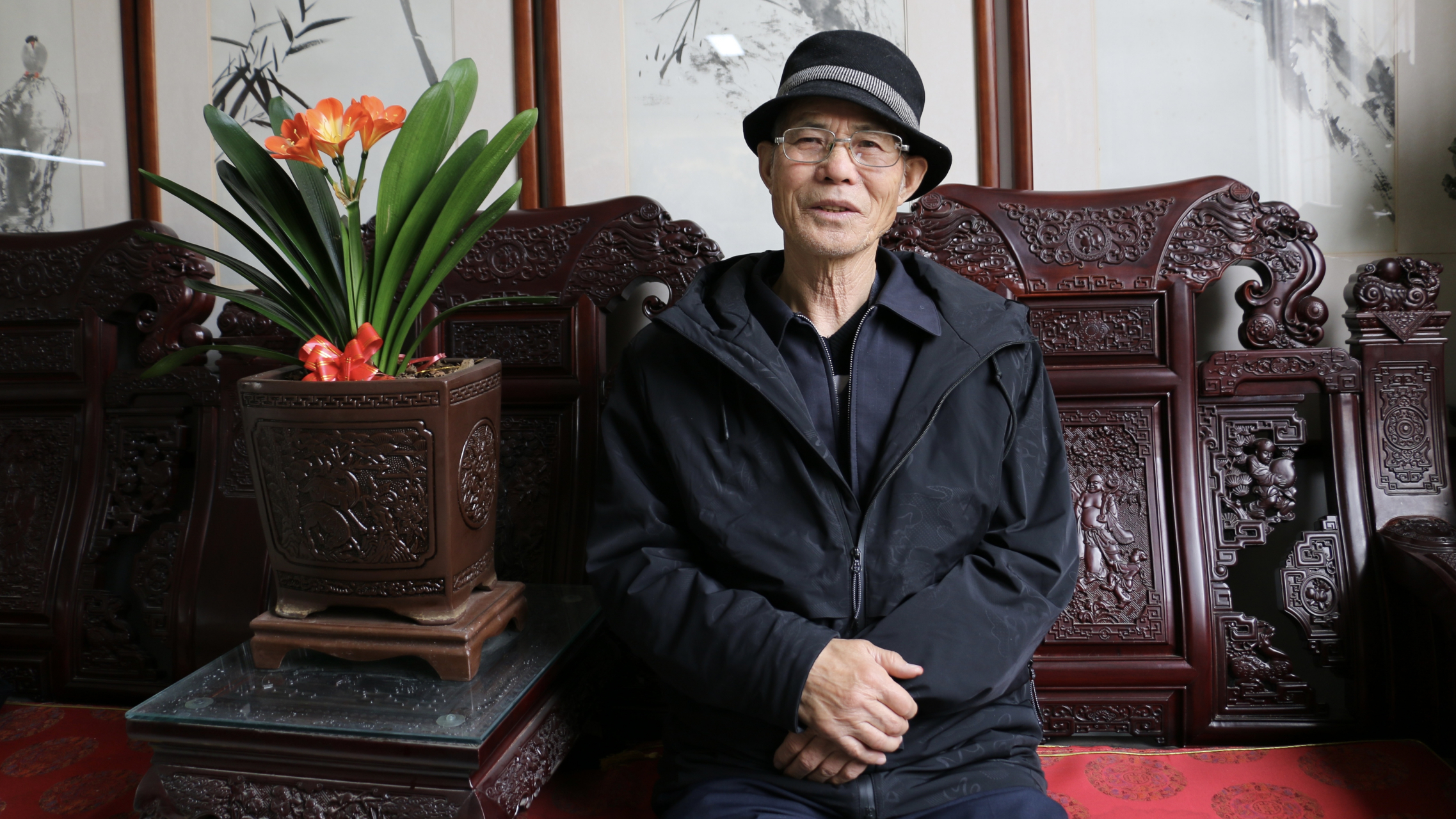 程启民先生,今年78岁,陕西渭南人