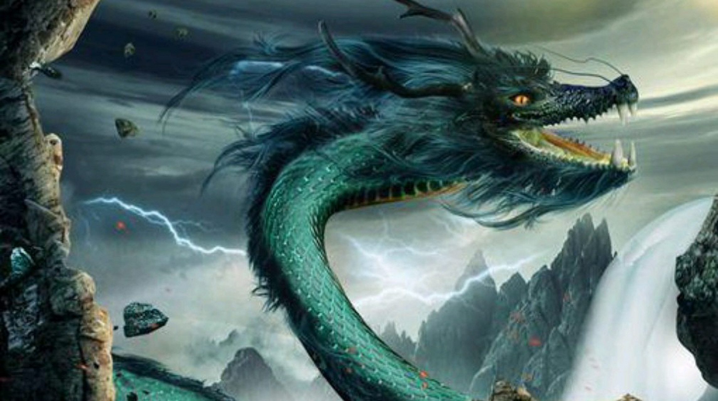 蛟龙是神话传说中能发洪水的龙