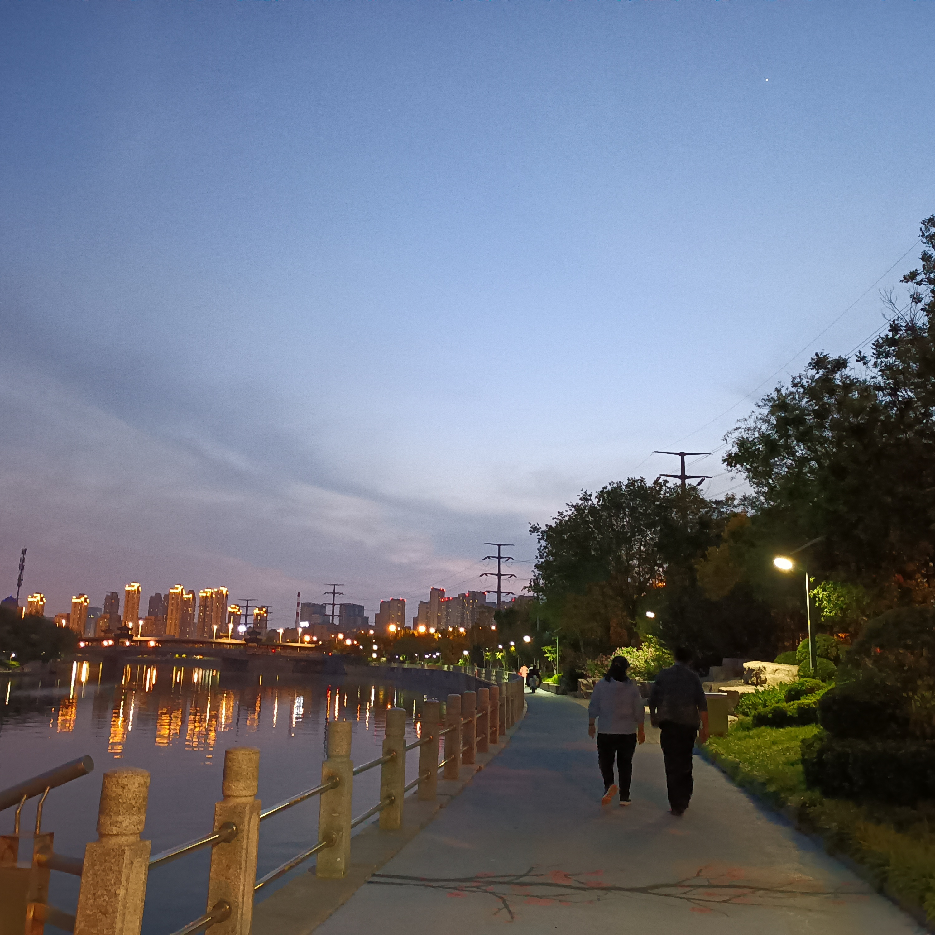 小清河畔夜色撩人