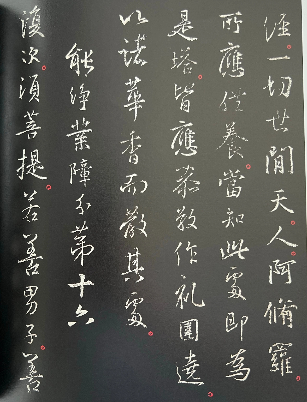 《集王羲之行書金剛經》欣賞