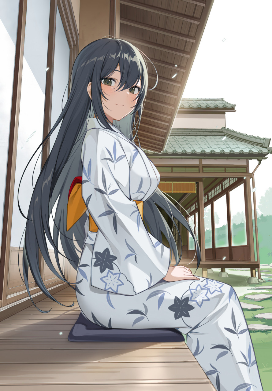 二次元# #二次元美图# #动漫美图# 和服是日本的传统服饰,现在则多为