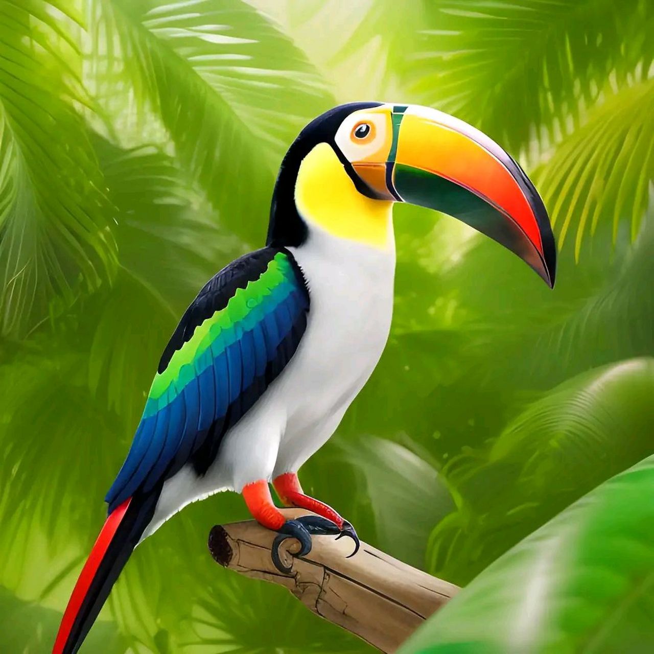 好看漂亮的大嘴鸟#摄影# #中国美景大赏