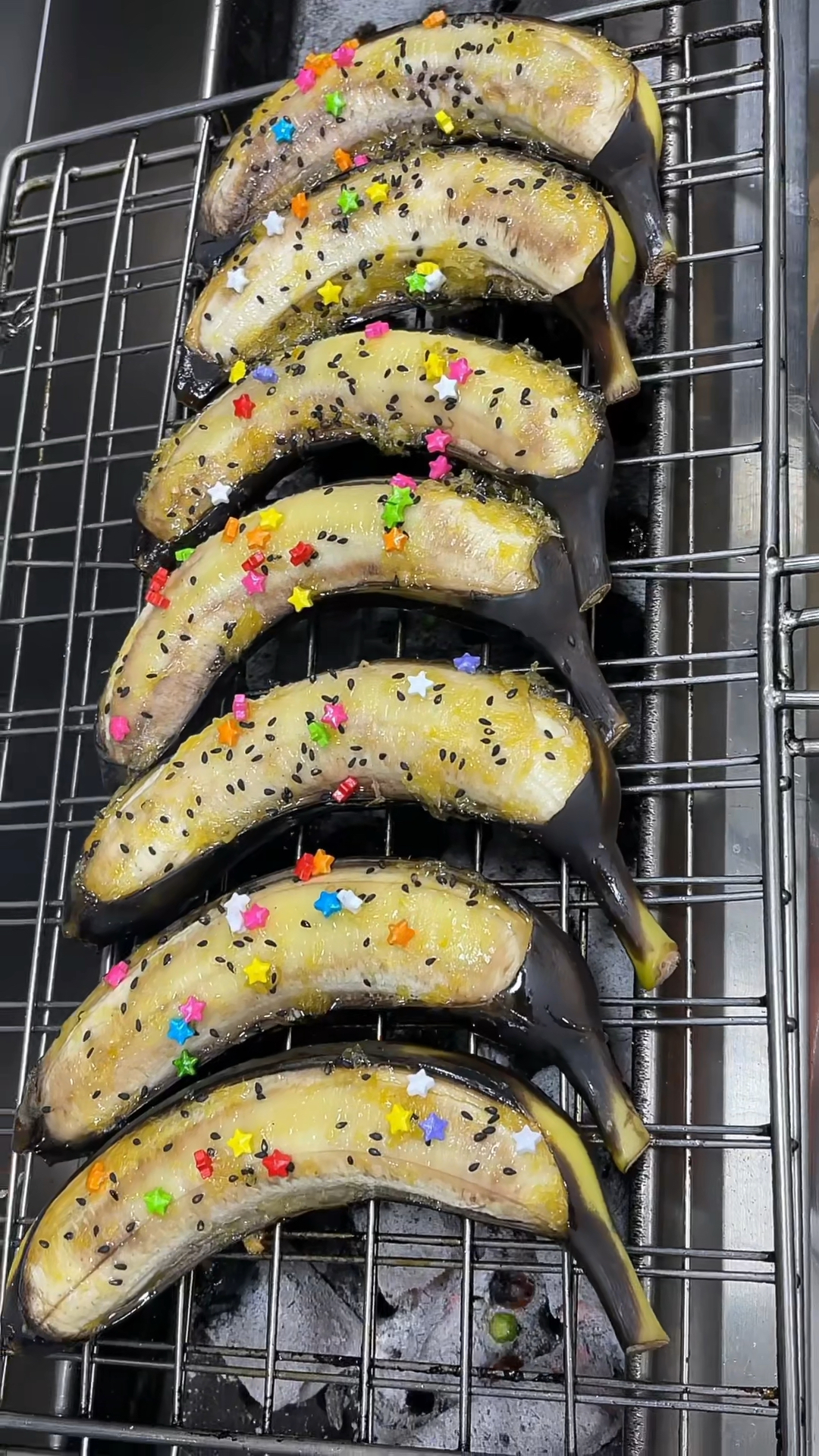 烧烤美食之烤香蕉