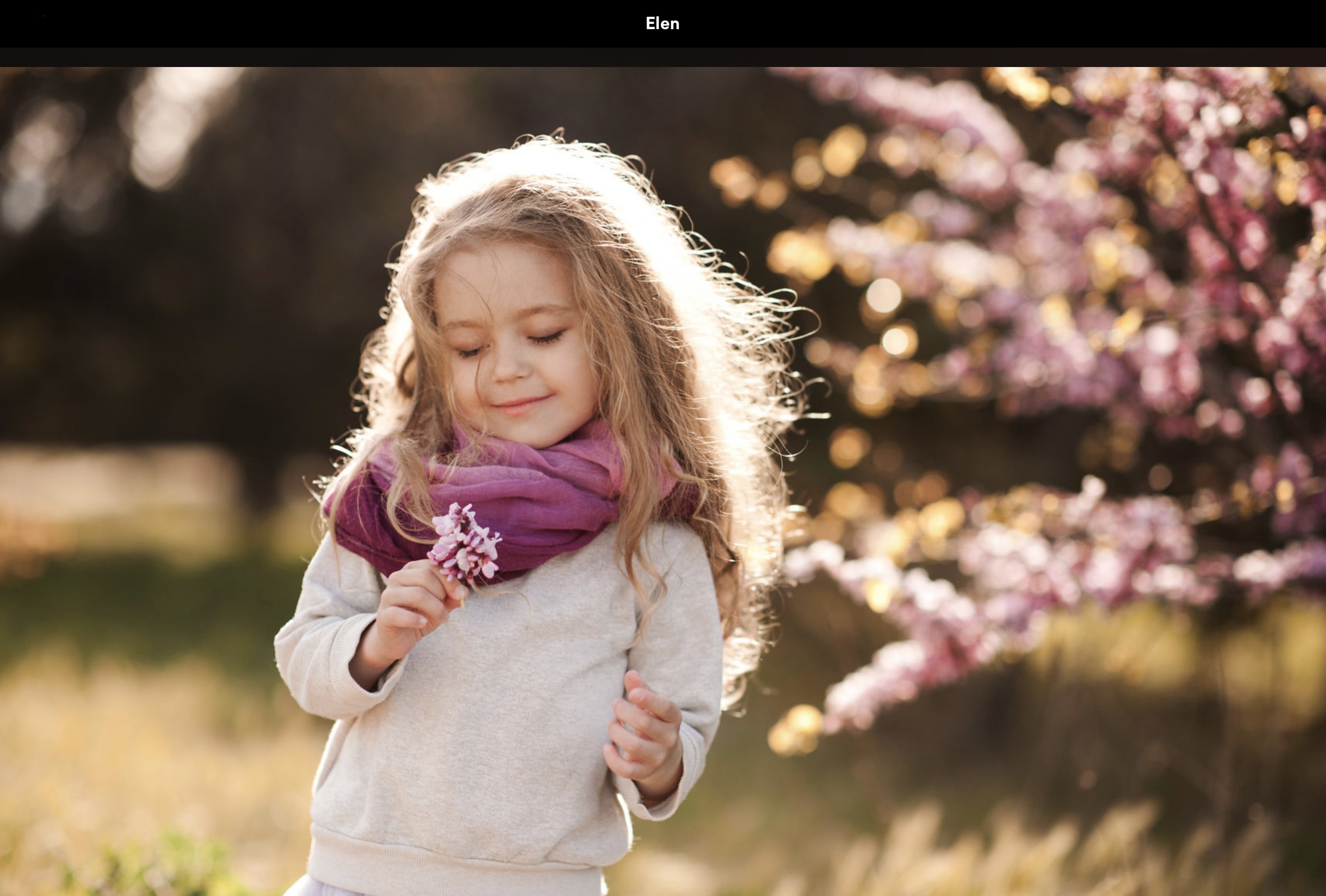 摄影作品分享:真的太会拍小女孩