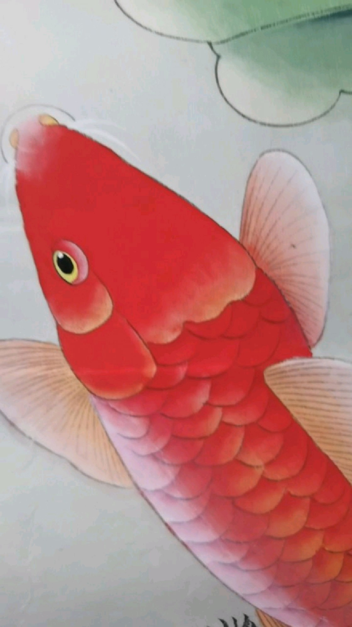 兰成书画院王清老师斗方作品荷韵-度小视