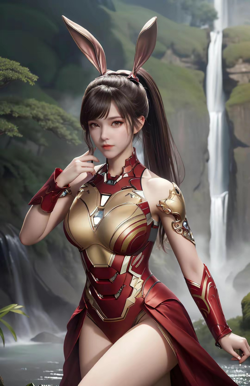 当ai让小舞穿上超级英雄的战斗服,是一种什么样的体验呢?