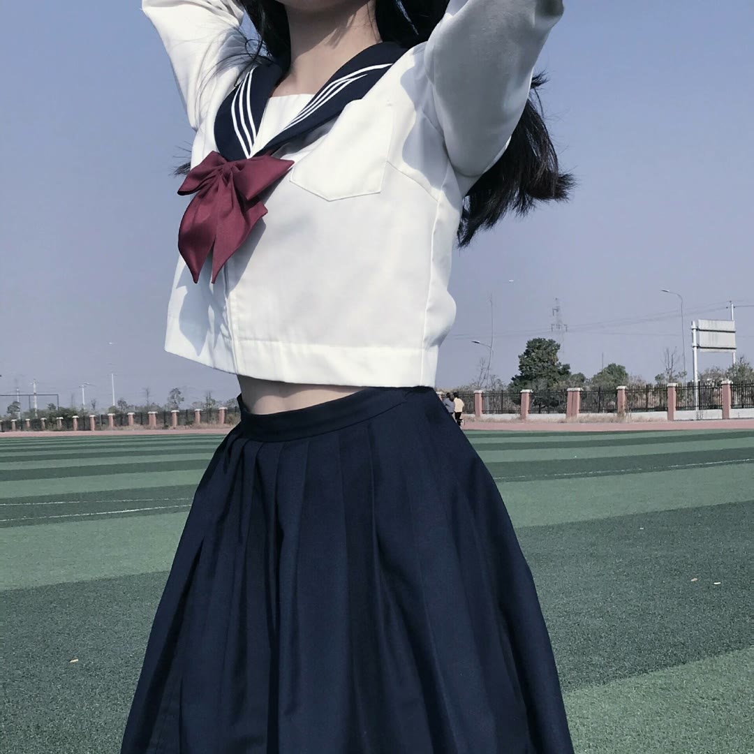 jk制服三人闺蜜高清头像