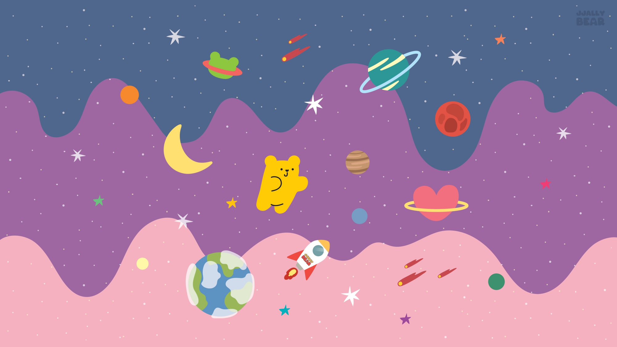 超治愈可爱系ipad高清壁纸