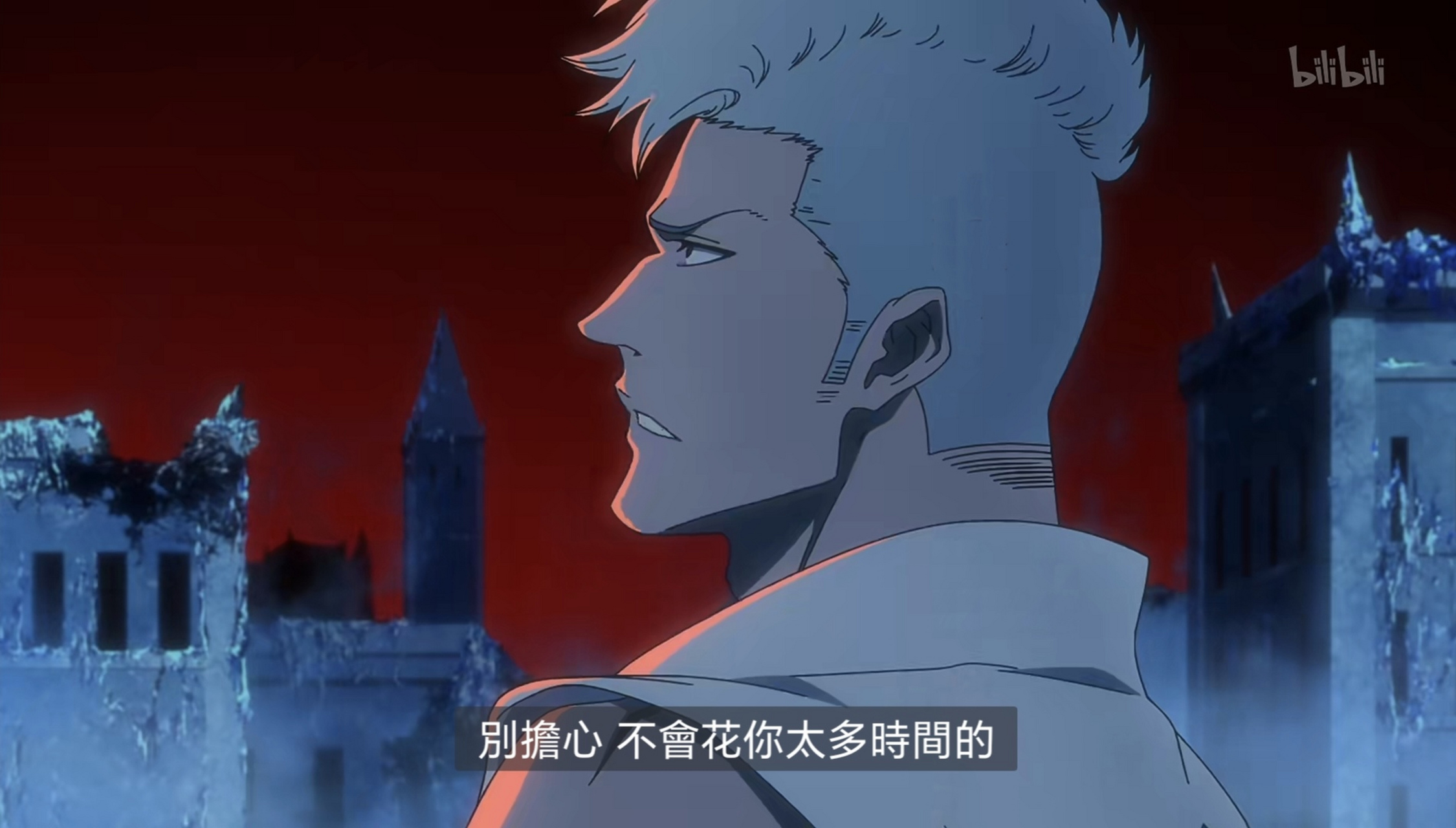 很喜欢拳西的一句话,不会花你太多时间的.#死神# #死神千年血战篇