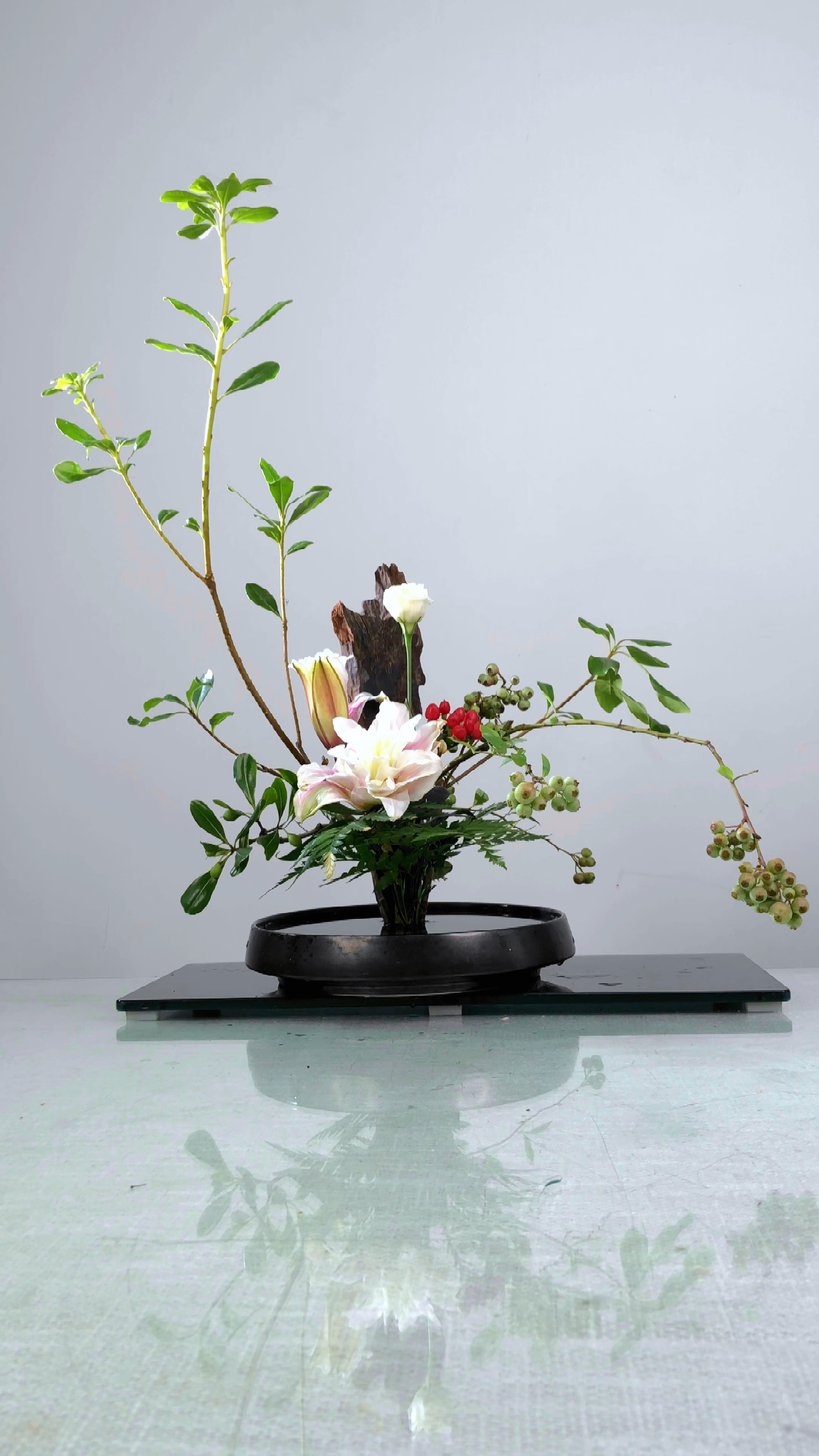 非遗传承,中国传统插花#插花培训