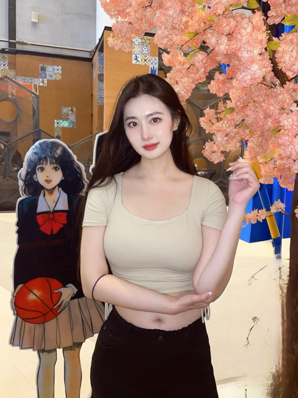 小姐姐这微胖丰满的身材适合娶回家当老婆