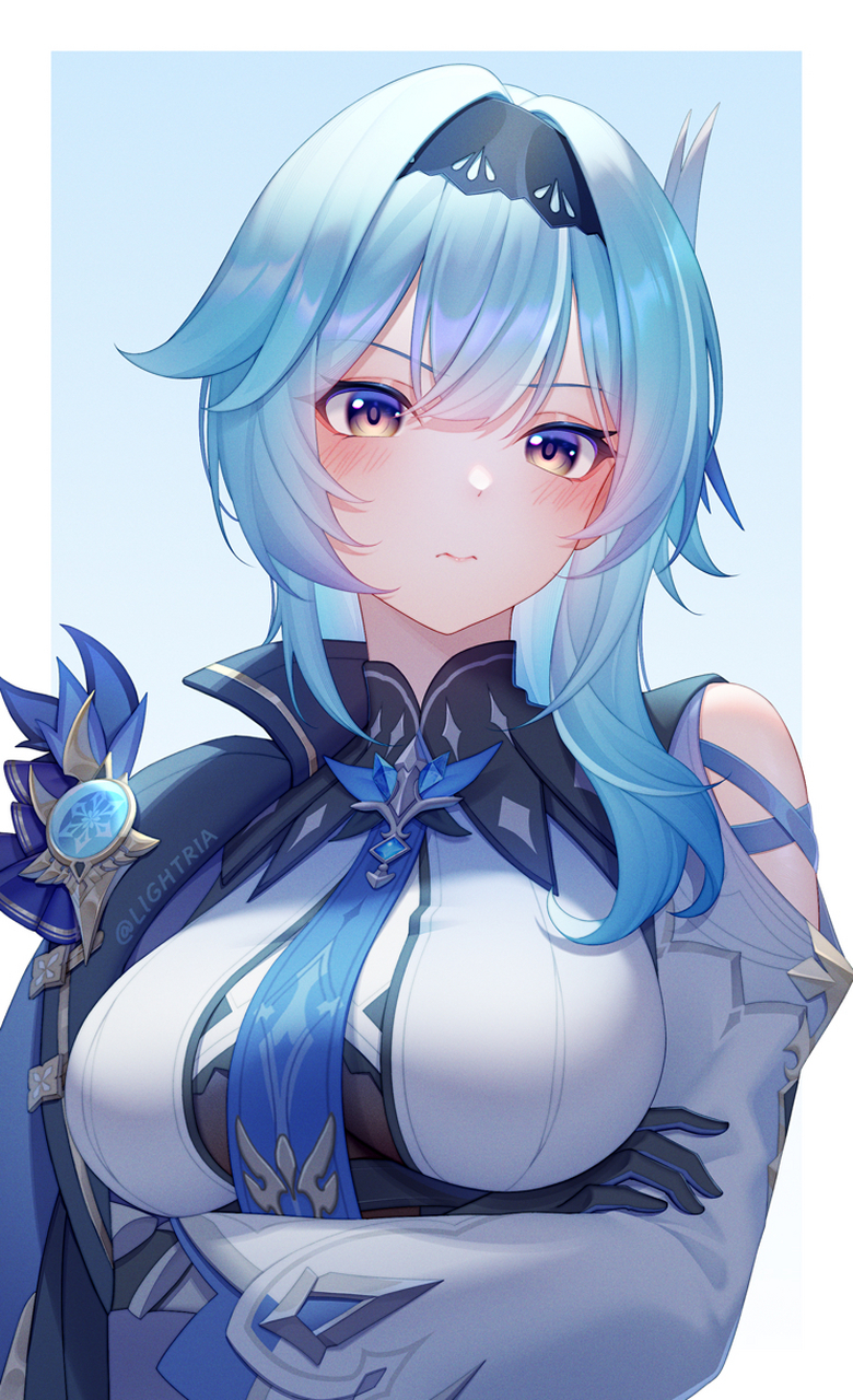 《原神》优菈同人图分享,作者:lightria.喜欢就点个赞吧!#原神#