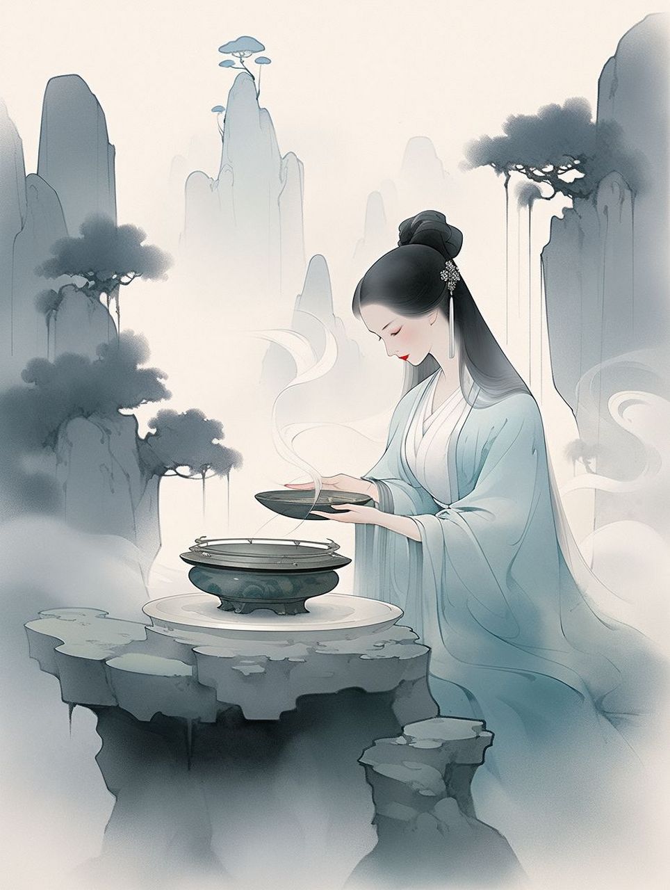 古风美图:人生最低的境界是平凡,其次是超凡脱俗,有些事情,如果可以