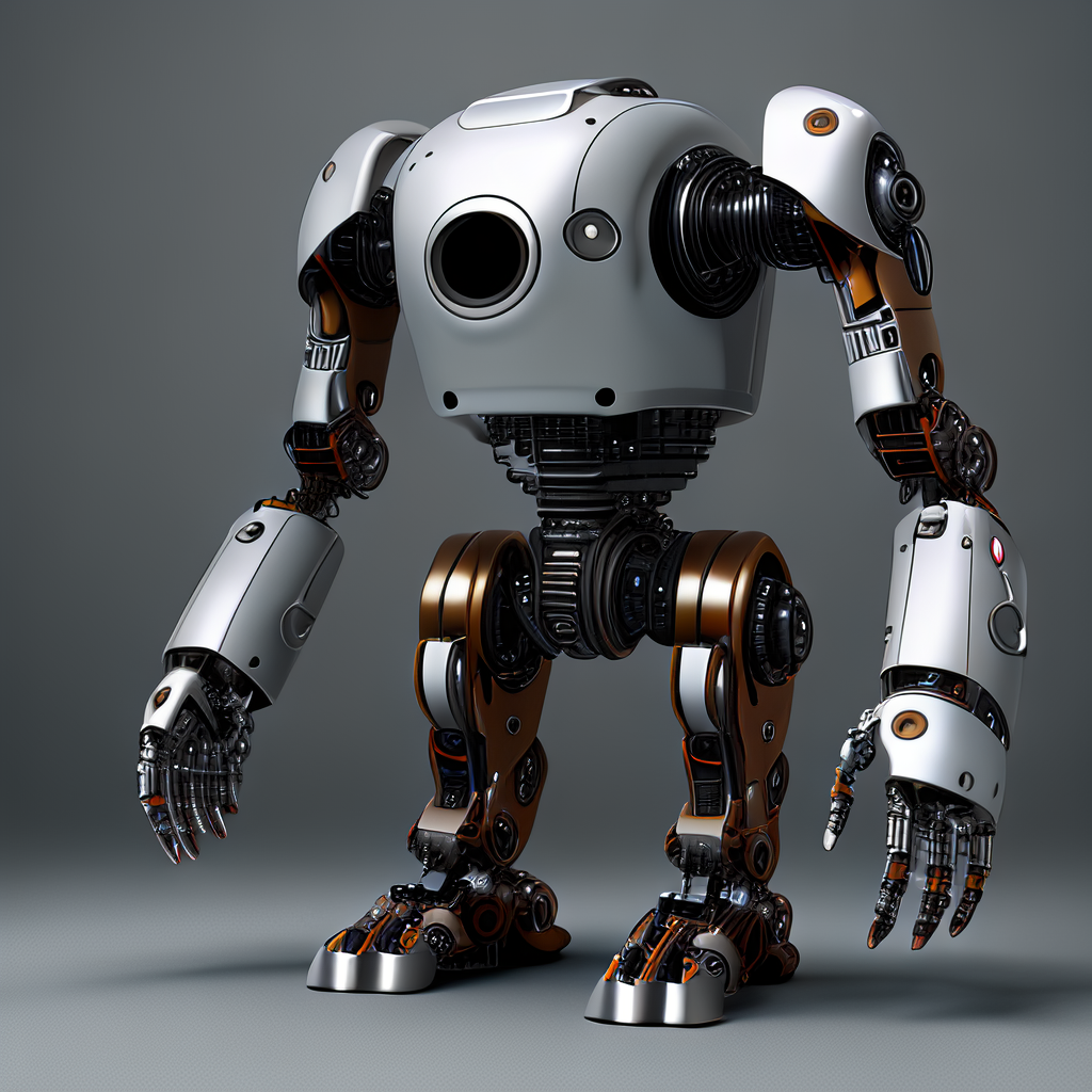 ai美图之人形机器人创意