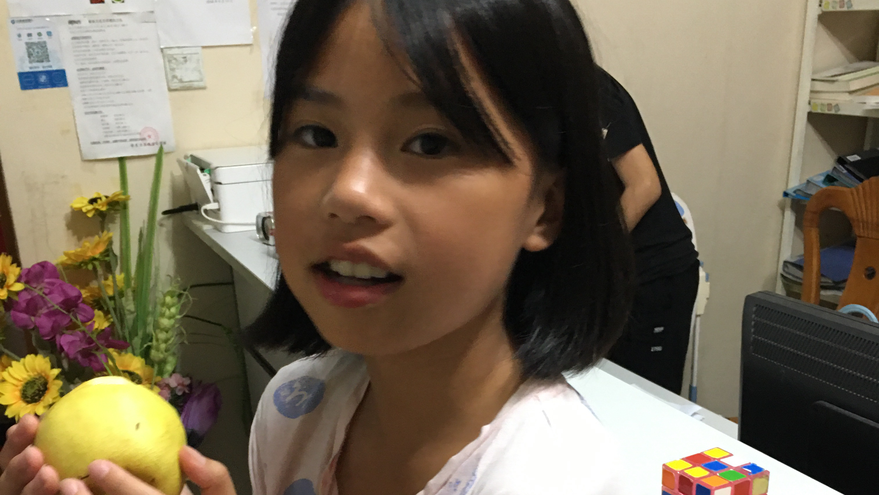 口语,每日三言两语 今天第一次外教阅读的小美女像极了白雪公主