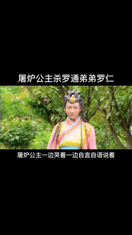 隋唐英雄传续集@,屠炉公主误杀罗仁