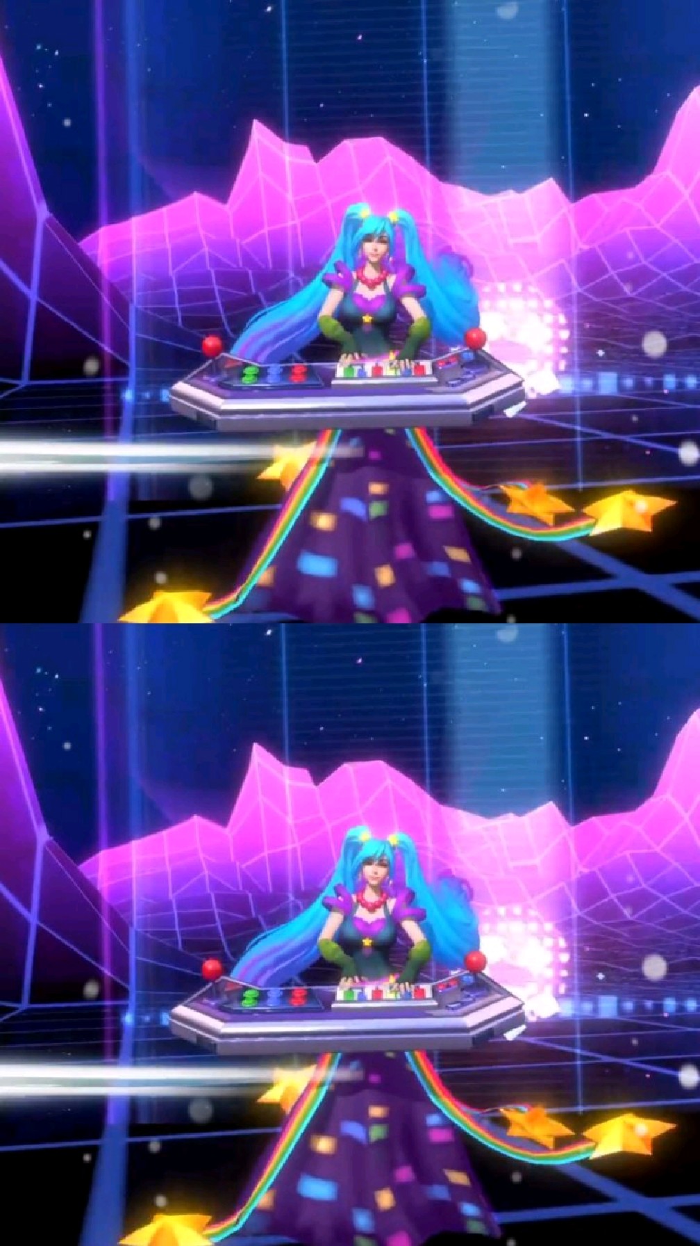 英雄联盟手游电玩女神娑娜这皮肤太好看了