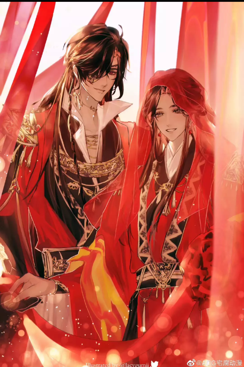 花怜每一张图都好看#魔道祖师# #花城谢怜