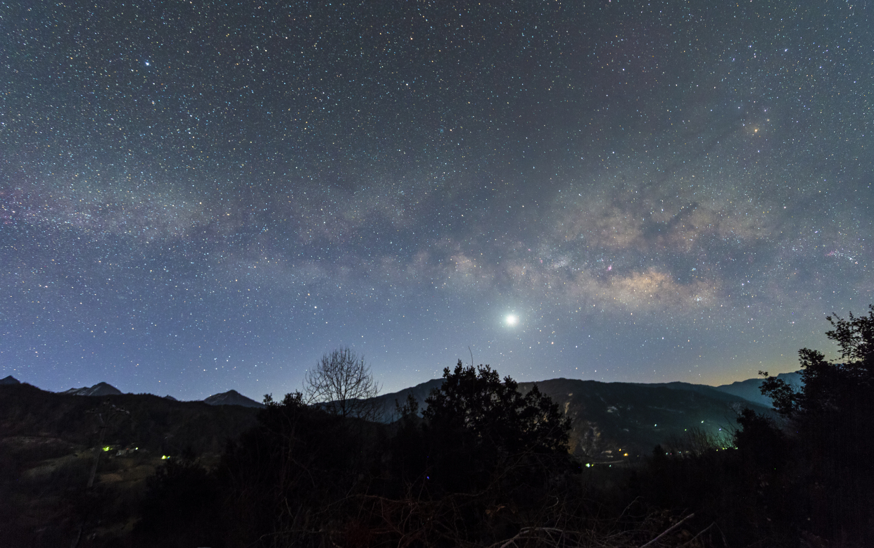 璀璨星空 春季银河