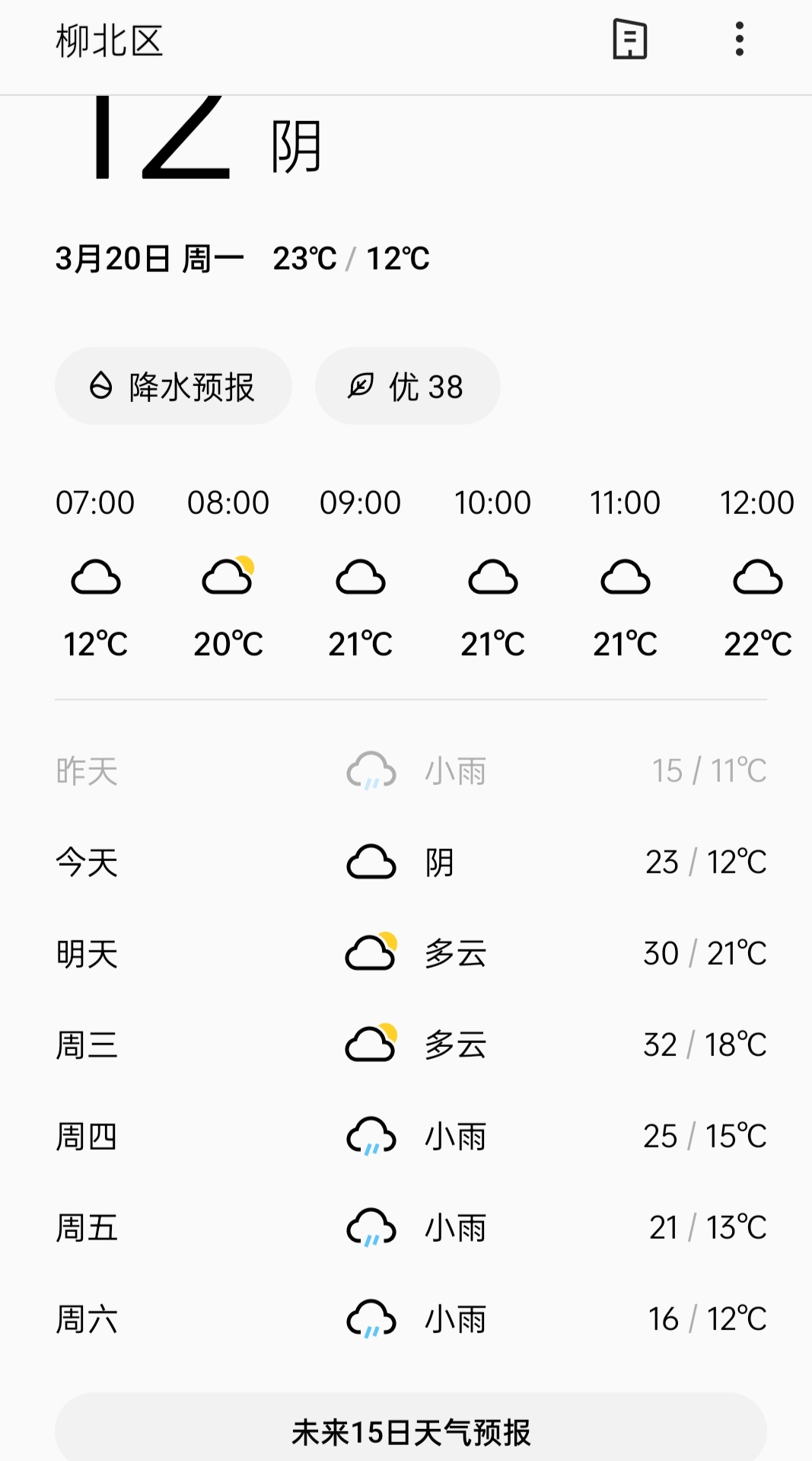 柳州发疯的天气